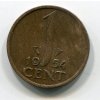 NIZOZEMÍ. 1 cent 1954. KM-180