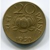INDIE. 20 paise 1970, b.zn.