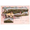 BENEŠOV u Prahy. 1900. Litografie.