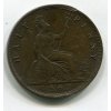 VELKÁ BRITÁNIE. 1/2 penny 1862. KM-748.2