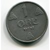 NORSKO. 1 öre 1942. Zn.