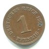 NĚMECKO. 1 Pfennig 1900/A.