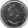 KAJMANSKÉ OSTROVY. 10 cents 1992.