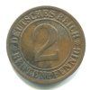 NĚMECKO. 2 Rentenpfennig 1924/G.