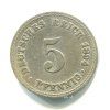 NĚMECKO. 5 Pfennig 1894/A.