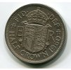 VELKÁ BRITÁNIE. 1/2 crown 1960.