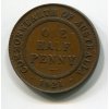 AUSTRÁLIE. 1/2 penny 1921.