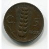 ITÁLIE. 5 centesimi 1923.
