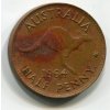 AUSTRÁLIE. 1/2 penny 1964.