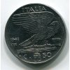ITÁLIE. 50 centesimi 1941.