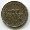 JERSEY. 10 pence 1986