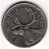 KANADA. 25 cents 1982. KM-74.