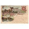 NYMBURK. 1898. Litografie.