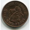 JERSEY. 2 pence 1984.