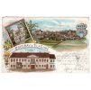 VLAŠIM. 1900. Litografie.