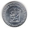 ČESKOSLOVENSKO. 1 haléř 1986.