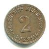 NĚMECKO. 2 Pfennig 1912/A.