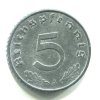 NĚMECKO. 5 Pfennig 1942/A.