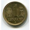 ŠPANĚLSKO. 1 peseta 1980/80. KM-816