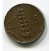 ITÁLIE. 5 centesimi 1925.