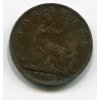 VELKÁ BRITÁNIE. 1 farthing 1885. KM-753