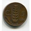 ITÁLIE. 5 centesimi 1920.