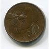 ITÁLIE. 10 centesimi 1921.