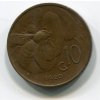 ITÁLIE. 10 centesimi 1920.