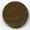 VELKÁ BRITÁNIE. 1/2 penny 1949. KM-844