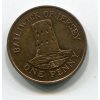 JERSEY. 1 penny 1990.