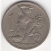 ČESKOSLOVENSKO. 1 koruna 1938.