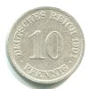 NĚMECKO. 10 Pfennig 1901/A.
