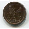 JIHOAFRICKÁ REPUBLIKA. 2 cents 1995.