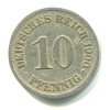 NĚMECKO. 10 Pfennig 1900/A.