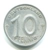 NDR. 10 Pfennig 1950/A. KM-3