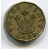 VELKÁ BRITÁNIE. 3 pence 1939. KM-849