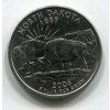 USA. 1/4 dollar 2006/D. North Dakota.