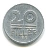 MAĎARSKO. 20 fillér 1969.