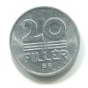 MAĎARSKO. 20 fillér 1989.