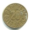 RAKOUSKO. 20 Groschen 1951.