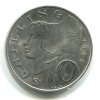 RAKOUSKO. 10 Schilling 1990.