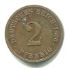 NĚMECKO. 2 Pfennig 1876/A.