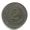 NĚMECKO. 2 Reichspfennig 1925/A.