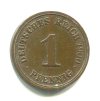 NĚMECKO. 1 Pfennig 1900/F.