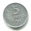 POLSKO. 5 groszy 1972.