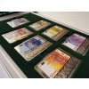 Sada stříbrných medailí: Euro bankovky. 7x 1 oz.