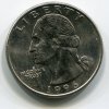 USA. 1/4 dollar 1996/D.