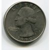 USA. 1/4 dollar 1990/P.