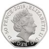 the gruffalo 2019 uk 50p silver proof coin obverse tone ukp80038