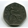 Velká Británie. 50 pence 2000.